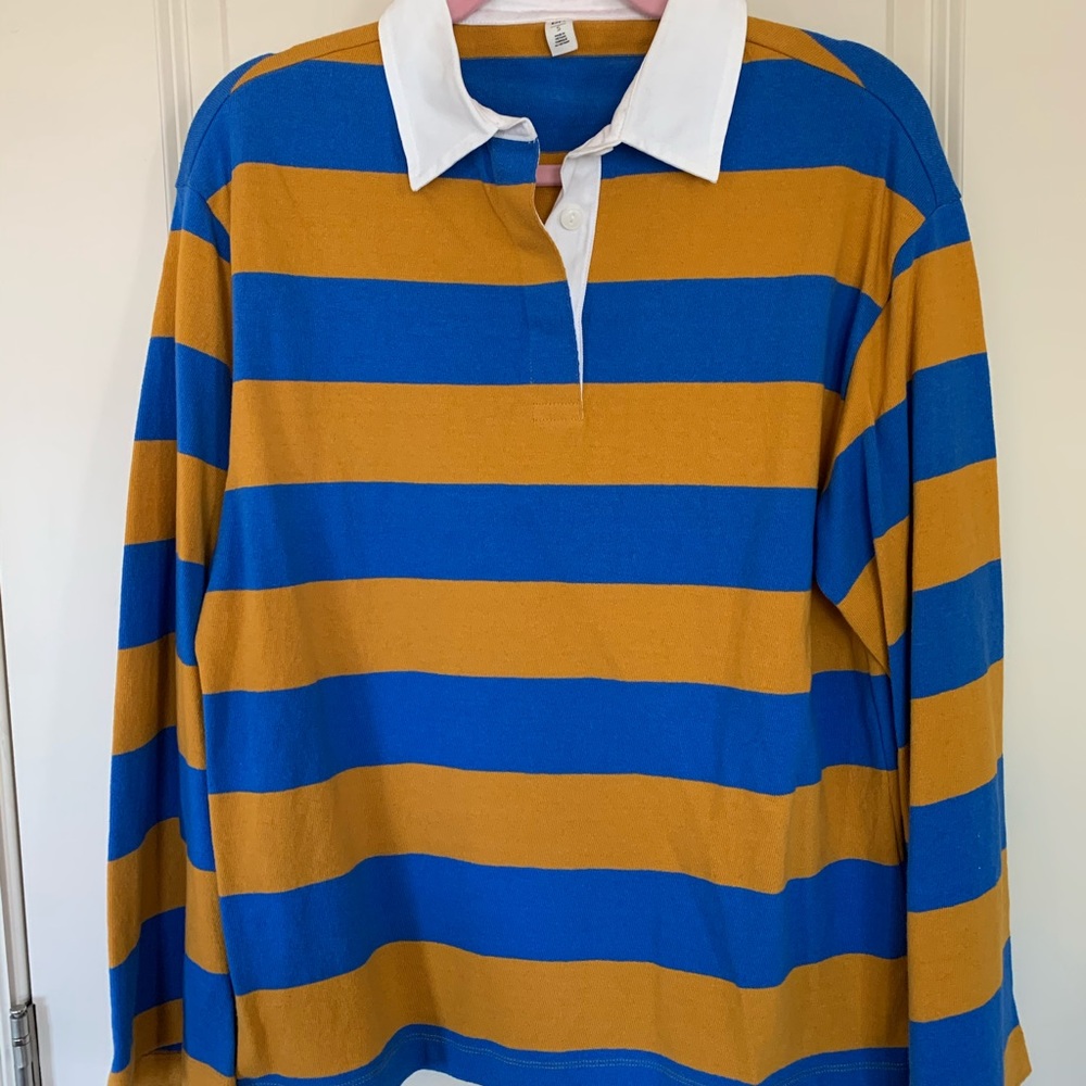 Striped Collared long Sleeve